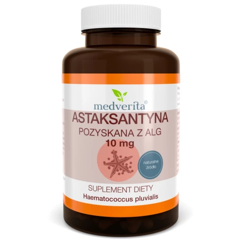 Medverita - Astaksantyna 10 mg - 60 kapsułek Medverita - Astaksantyna 10 mg - 60 kapsułek